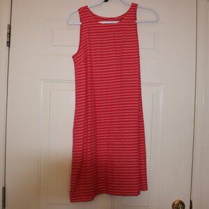 Tommy Hilfiger  dress womens size 4  salmon stripe